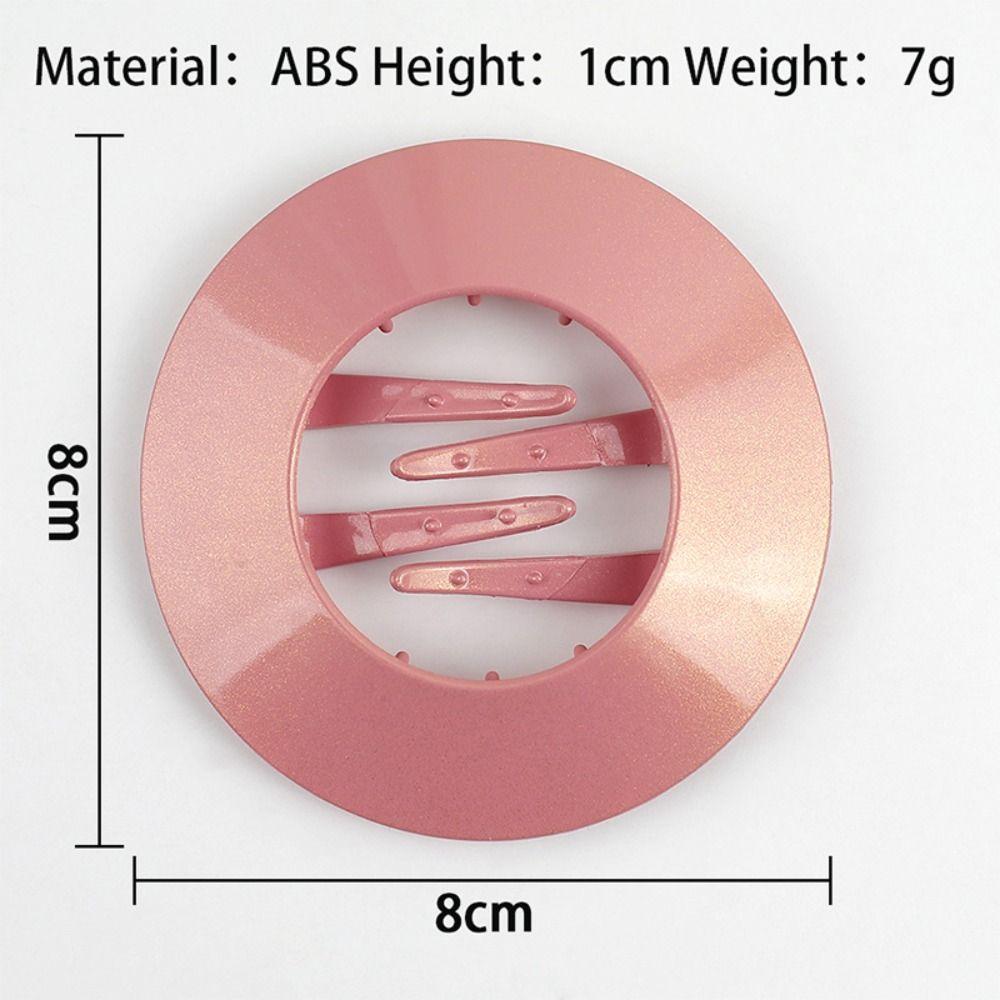Round Shape Hairpins Hair Accessories Soft Clips Flexible Hair Clip  for Lying Down and Driving