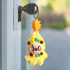 Cartoon Plush Keychain Cute Stuffed Toy Funny Face Plush Doll Soft Fluffy Clown Plush Toy Huggable Gift for Kids Adults