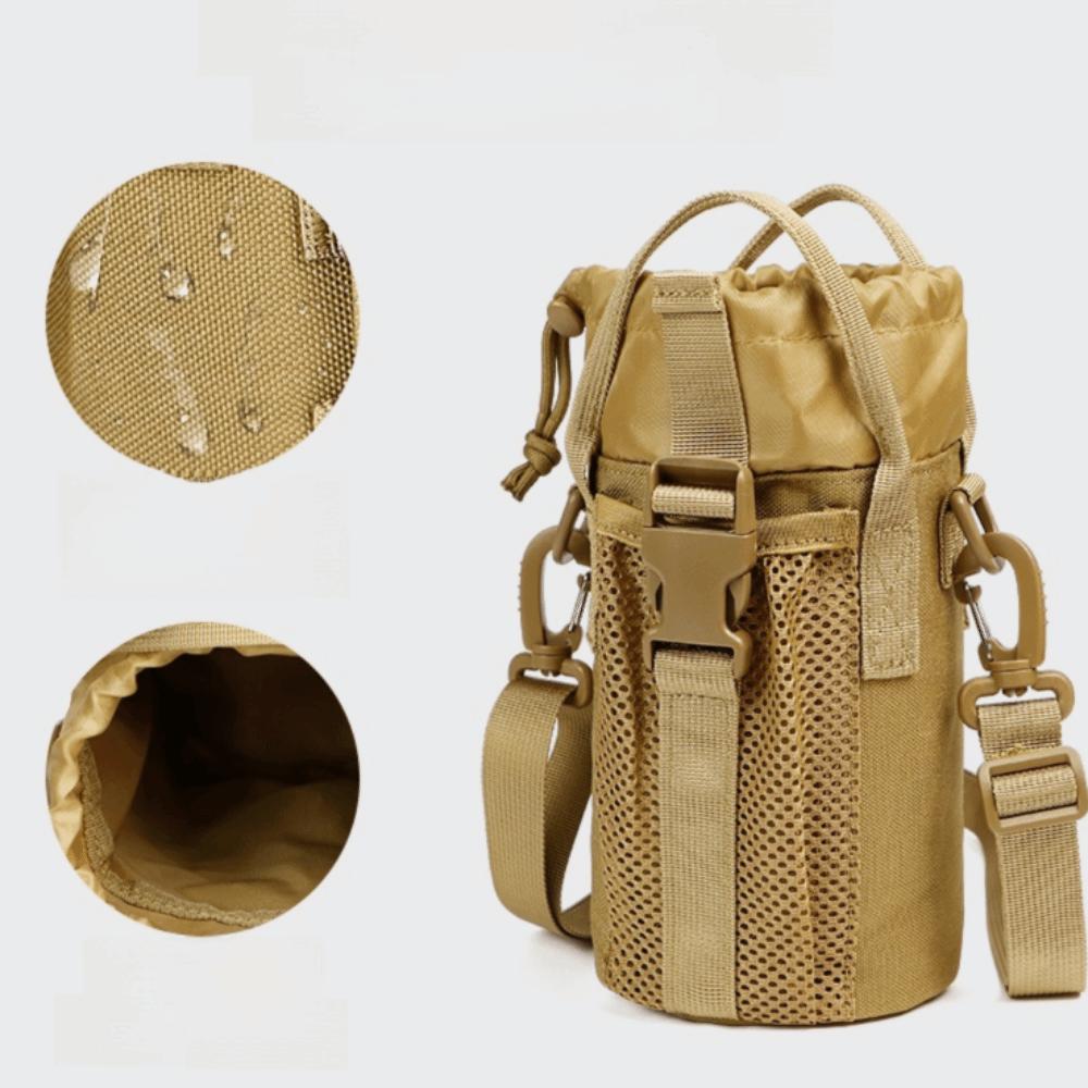 Large Capacity Gym Bottle Bag Adjustable Crossbody Sports Bag Water Bottle Sling Bag  Outdoor