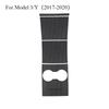 Central Control Panel Protective Patch for Tesla Model 3 Y 2017-2020 ABS Carbon Fiber Decorative Shell Stickers Car Accessories
