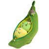 Simulation and Creative Edamame Doll Cute Caterpillar Baby Plush Toy Pod Doll Pendant Gift Girl