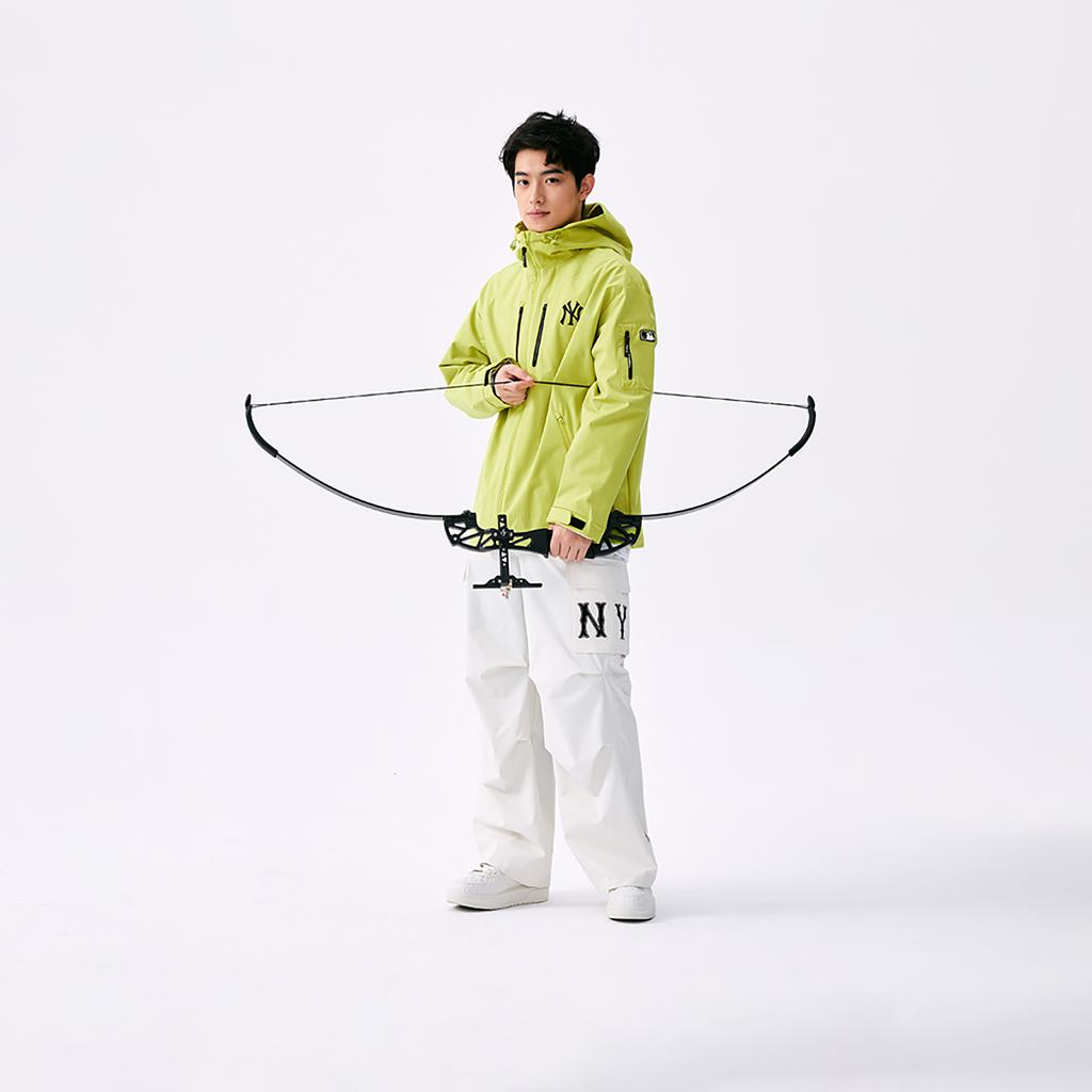 New MLB New York Yankees Jackets Coats Unisex Light Olive 3AWJB0351-50OLL