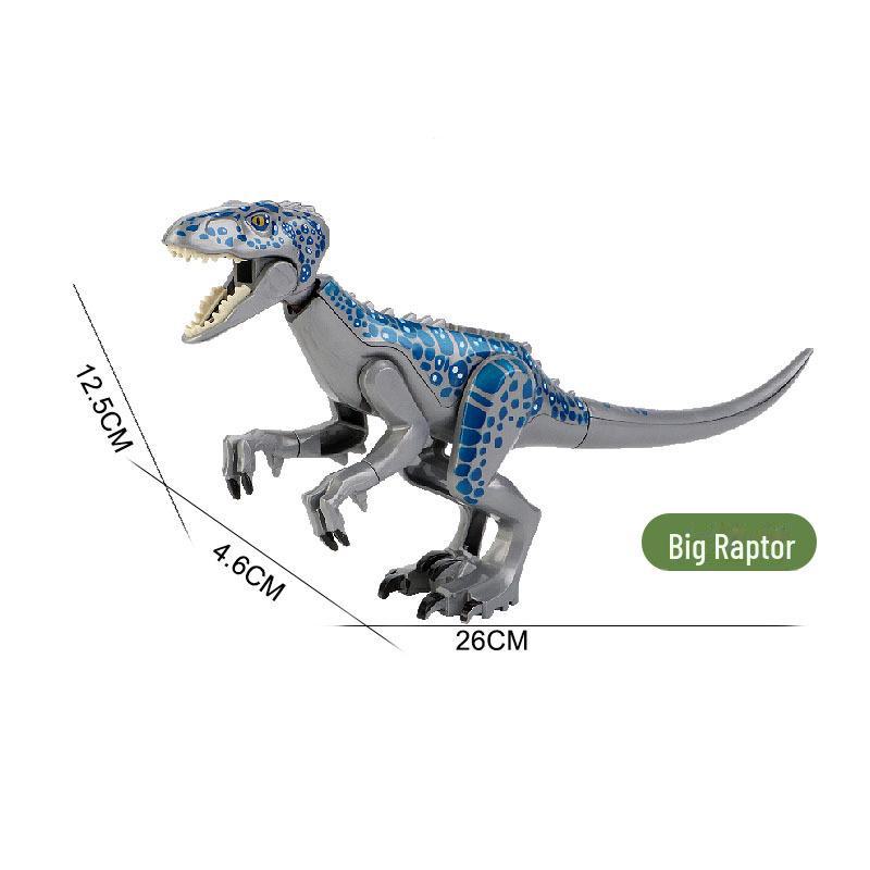 Dinosaur Building Blocks Scene Supplement Pack with Large and Small Particles - One Piece Delivery