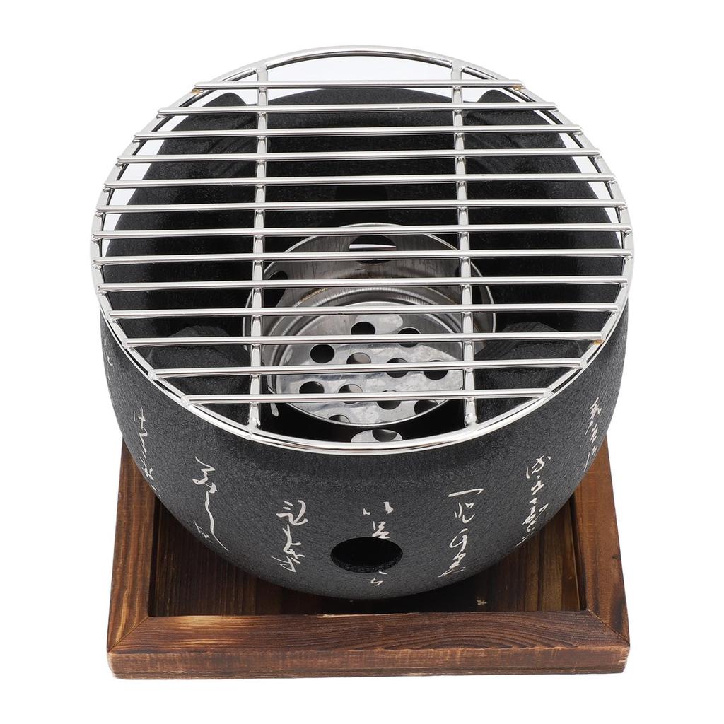 Przenośny mini grill węglowy w stylu japońskim do użytku domowego (S)