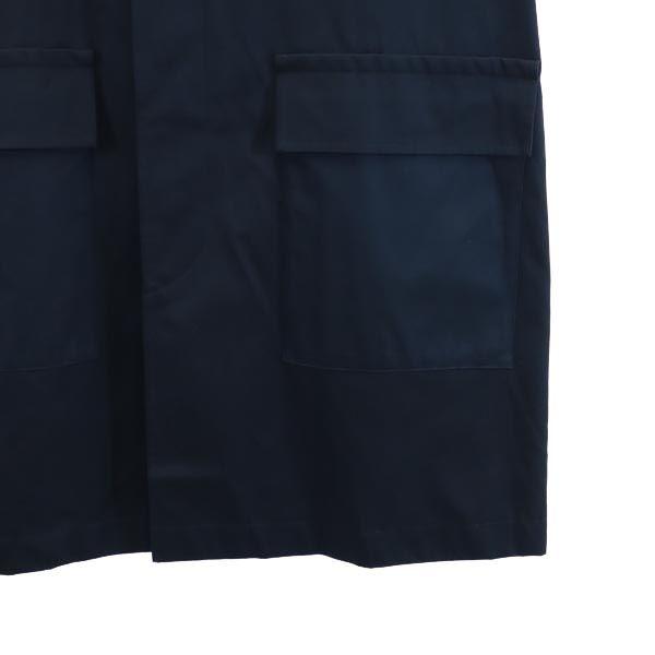 FACTOTUM Stainless Collar Coat Navy Men's Used