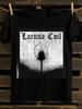 Lacuna Coil Gothic Lettering and Dandelion Graphic T-shirt