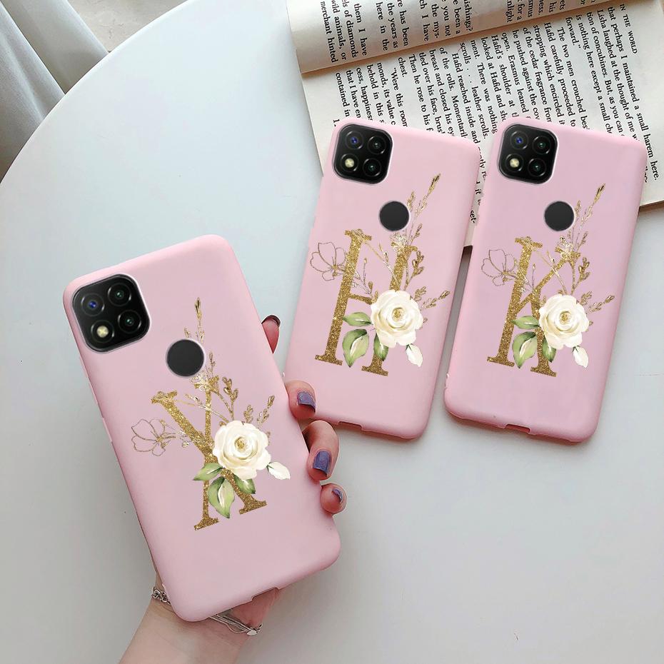 Per custodia xiaomi redmi 9C NFC Morbida Carina Lettere Copertura Posteriore Per xiaomi redmi 9C 9 C C9 Redmi9C NFC Custodia per Telefono 6.53'' Custodie Copertura