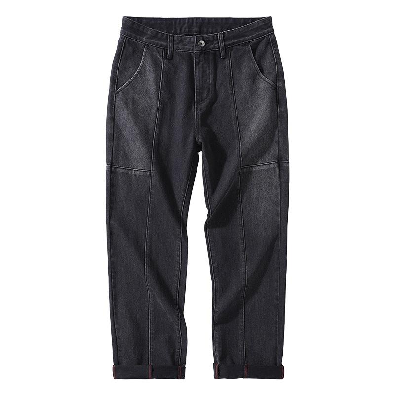 New Spring and Summer Men's Loose Straight American High Street Jeans
