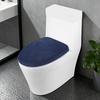 Toilet Cover Corn-patterned Fabric Elastic Strap Non-Slip Stable Toilet Seat Cover Multifunctional Bathroom Decor