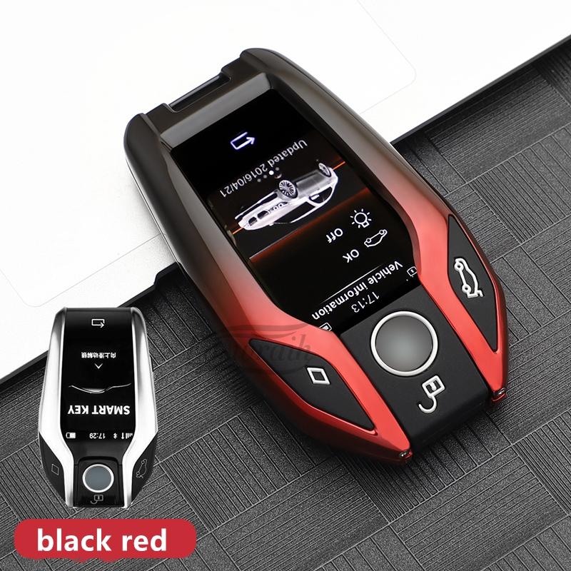 LED Display Key Shell Car Key Case Holder Cover for BMW 5 7 Series G11 G12 G30 G31 G32 I8 I12 I15 G01 G02 G05 G07 X3 X4 X5 X7
