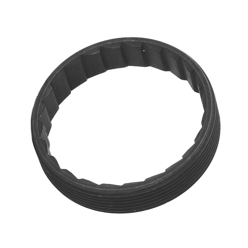 Wheel Hub Thread Ring for D*T-Swiss 3-pawl hubs and hubs with 24-tooth hub base rings.