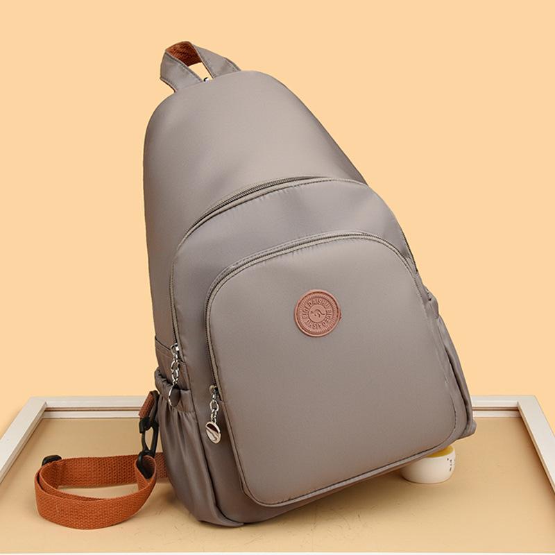 Printed Backpack Women's Lightweight Chest Bag Water-repellent Travel Backpack