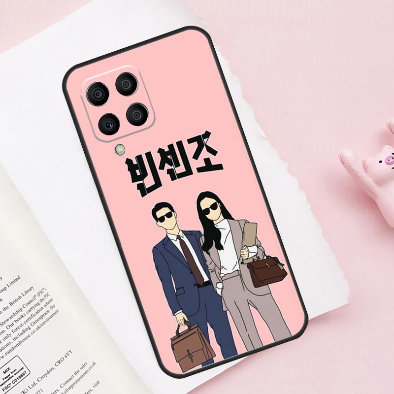 Vincenzo Cassano Kdrama Case For Samsung Galaxy M16 M36 M56 M21 M20 M23 M31 M11 M54 M14 M34 M13 M52 M32 M12 M15 M55