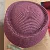 Beret Hat UV Protection Summer Straw Hat Woven Outdoor Visor Hat Lightweight Summer Beach Hat Headwear