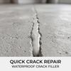 Quick Drying Concrete Crack Filler Waterproof Easy Apply for Wall Floor Repair Reduce Water Seepage Home Office Use