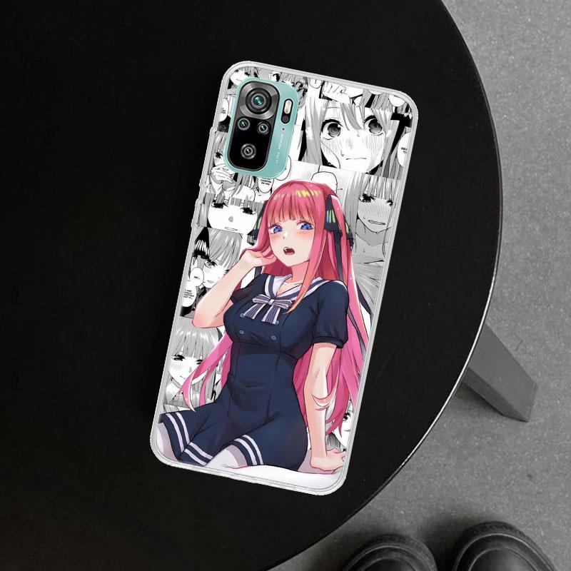 Nino Nakano Anime Phone Case Cover for Xiaomi Redmi Note 15 14 13 12 11 Pro Plus 14S 12S 11S 11T 11E 10S 10 Customized Fundas Re