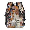 Ryu Street Fighter II Turbo Hyper Fighting Backpack Student Boys Girls BookBag Kids School Bag Laptop Shoulder Bag for Men Women