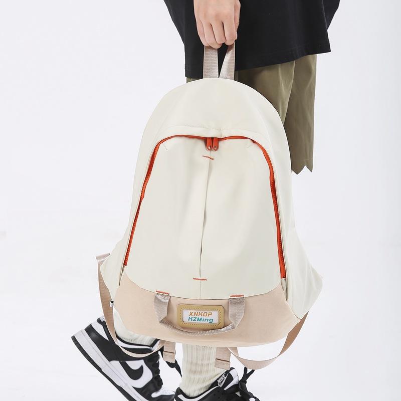 Школьный рюкзак для ученика 3 Корейская версия повседневного стиля цветовая схема нейтральный рюкзак-мотоцикл большая вместимость рюкзак для учеников средней школы
