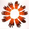 5 Pair Latex Foam Coated Gloves, Wearproof Non-slip Safety Protective Gloves