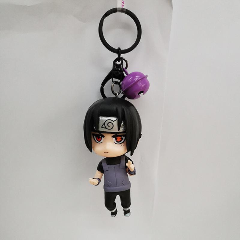 Anime Accessories NARUTO Keychain Naruto Itachi Sakura PVC Car Decor
