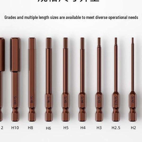 Industrial-Grade Strong Magnetic Hex Bit Extension for Electric & Pneumatic Screwdrivers and Drills