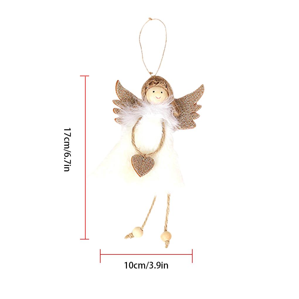 Christmas Decoration Hanging Doll Pendant Artificial Hair Christmas Tree Ornament