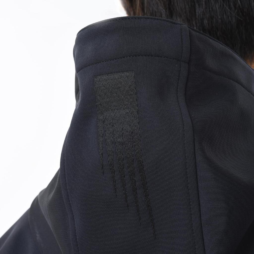 Jachetă elastică, rezistentă la vânt și la apă, pentru fotbal, impermeabilă, BK [New Balance] pentru bărbați (AMJ45255) (Negru)