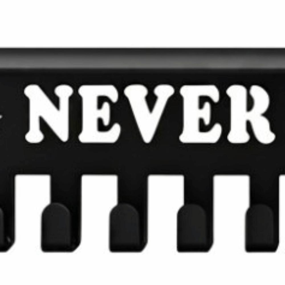 Iron Metal Medal Holder 11.81*3.15*2.56in Sports Medal Organizer Medal Display Rack Gym