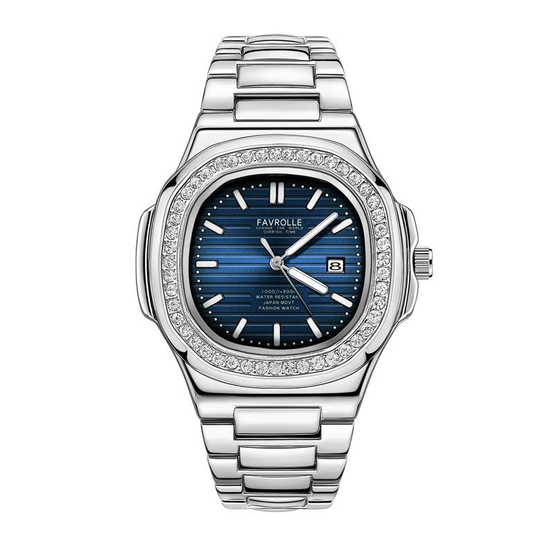 

Мужские кварцевые часы Nautilus с прозрачной задней крышкой — деловой стиль, горячая распродажа