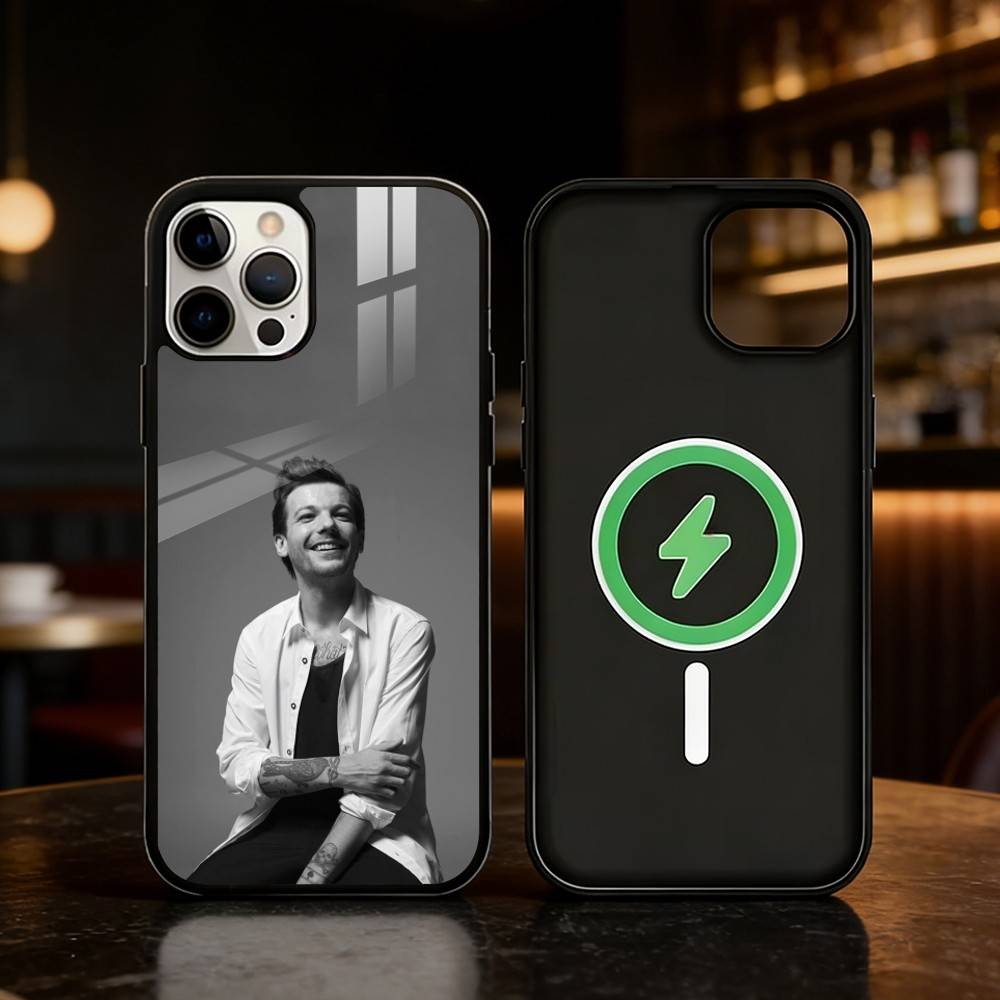 

Singer L-Louis T-Tomlinson Phone Case For iPhone 17/16/15/14/13/12/Plus/Pro/Max for Magnetic Wireless Charging iPhone15PRO