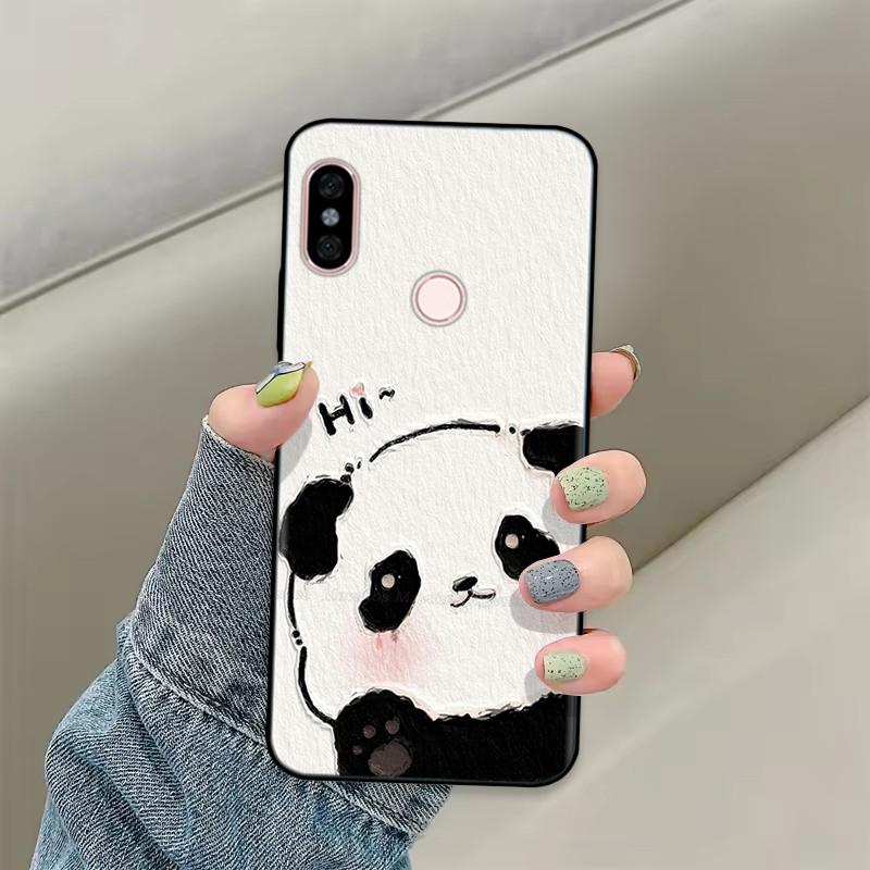 Luxury Case For Redmi Note 5 Pro Patterned Full Protection Soft Liquid Silicone Cartoon Cover For Xiaomi Redmi Note 5 Pro Note5