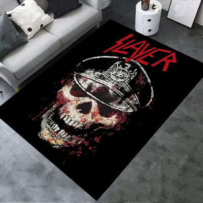 Slayer Teppich für Wohnzimmer Schlafzimmer Zuhause Sofadekoration, Kinder Spiel rutschfeste Bodenmatte