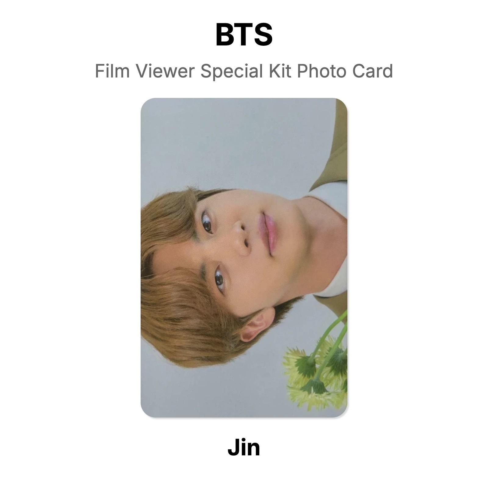 BTS Film Viewer Special Kit Photo Card Official Photocard Jin