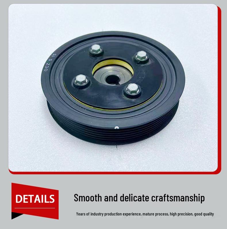 Hybrid Damper Crankshaft Pulley for Korean Cars (Part 23124-2E550)