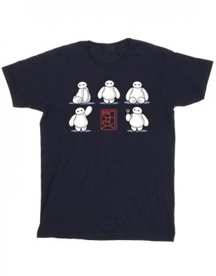 Boys Big Hero 6 Baymax Many Poses T-Shirt