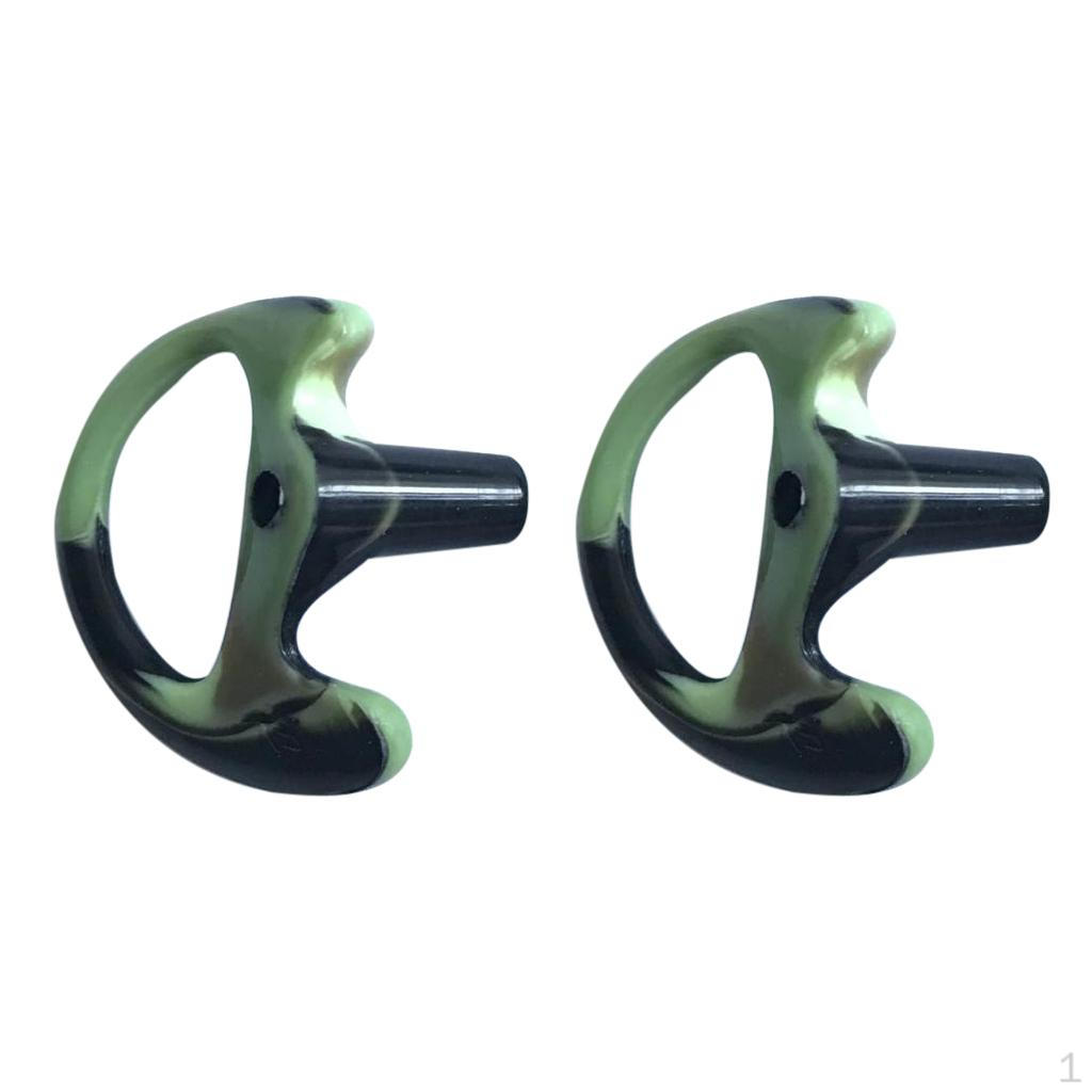 1 пара силиконовых вкладышей для акустической трубки гарнитуры l