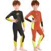 2.5mm Kids Boys Full Wetsuit Long Sleeve Thermal Dive Suit Snorkeling Surfing Swimming