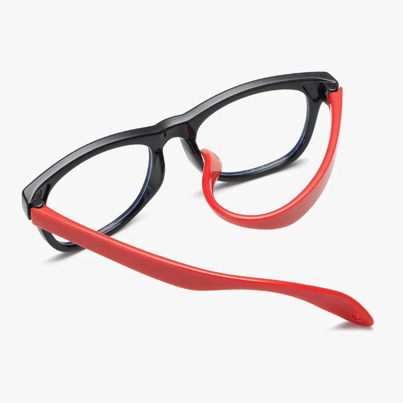 Kids Computer Glasses Blue Light Blocking Filter Gaming Goggles Silicone Frame Eyeglasses Child Anti-Blue Ray Protect Eyewear