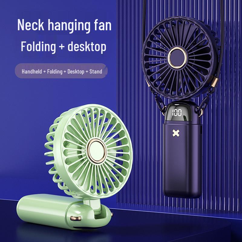 USB Rechargeable Portable Mini Folding Handheld Fan for Outdoor and Student Use