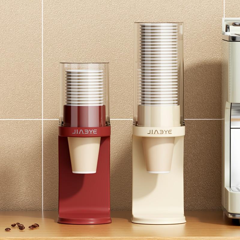 Disposable Cup Picker Without Punching, Home Storage Box,Coffee Shop Bar Counter,Dining Wall Mounted Paper Cup Holder