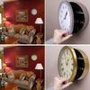 Wall Clock Storage Safe for Money Decorative Jewelry Holder with Hiddens Compartment Secure Cash Storage Container