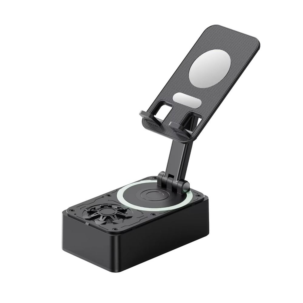 4-in-1 Wireless Bluetooth speaker Anti-Slip Pads Phone Holder with Microphone  Karaoke Party