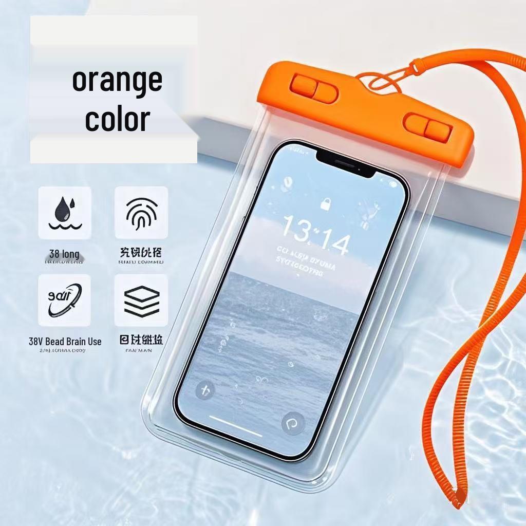 

Флуоресцентный водонепроницаемый чехол для телефона с сенсорным экраном для плавания, рафтинга, дайвинга, аквапарка и пляжа Mobile phones below 7.2 inches