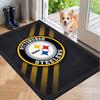 Soft Floor Carpet Pittsburgh Steelers Pattern Area Rug Decorative Mat For Home Room Decoration