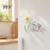 Cat Whisker Holder Whiskers Refrigerator Magnet, Transparent Furs Keepsake Vase Hair Storage Fridge Pet Memorial Decoration for Home, Kitchen