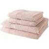 2 TODAY Bath Towels 50x90 + 2 Bath Sheets 70x130 Cm 100% Cotton - Sand Roses