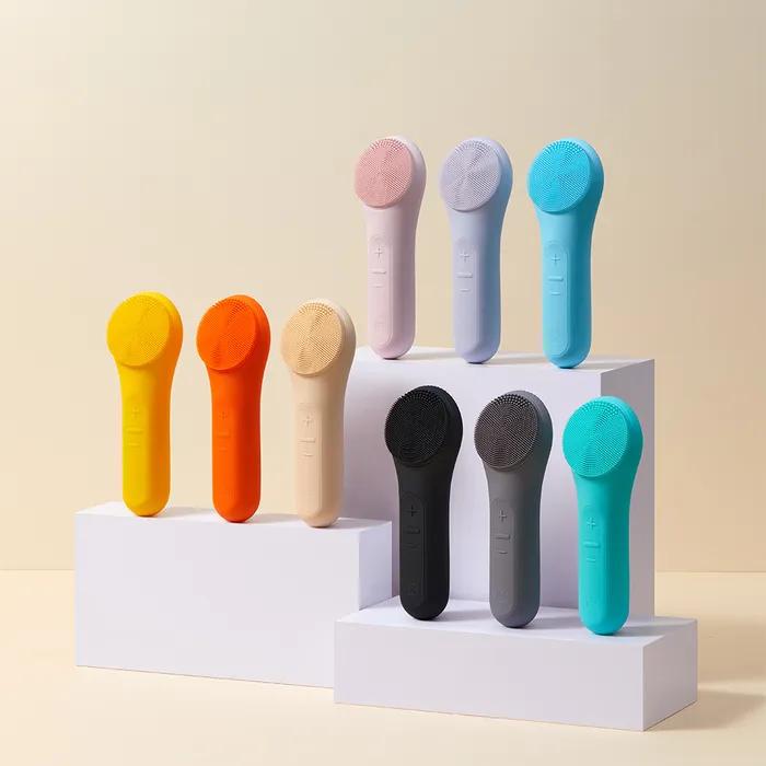 

Силиконовый вибрационный очиститель Real Black