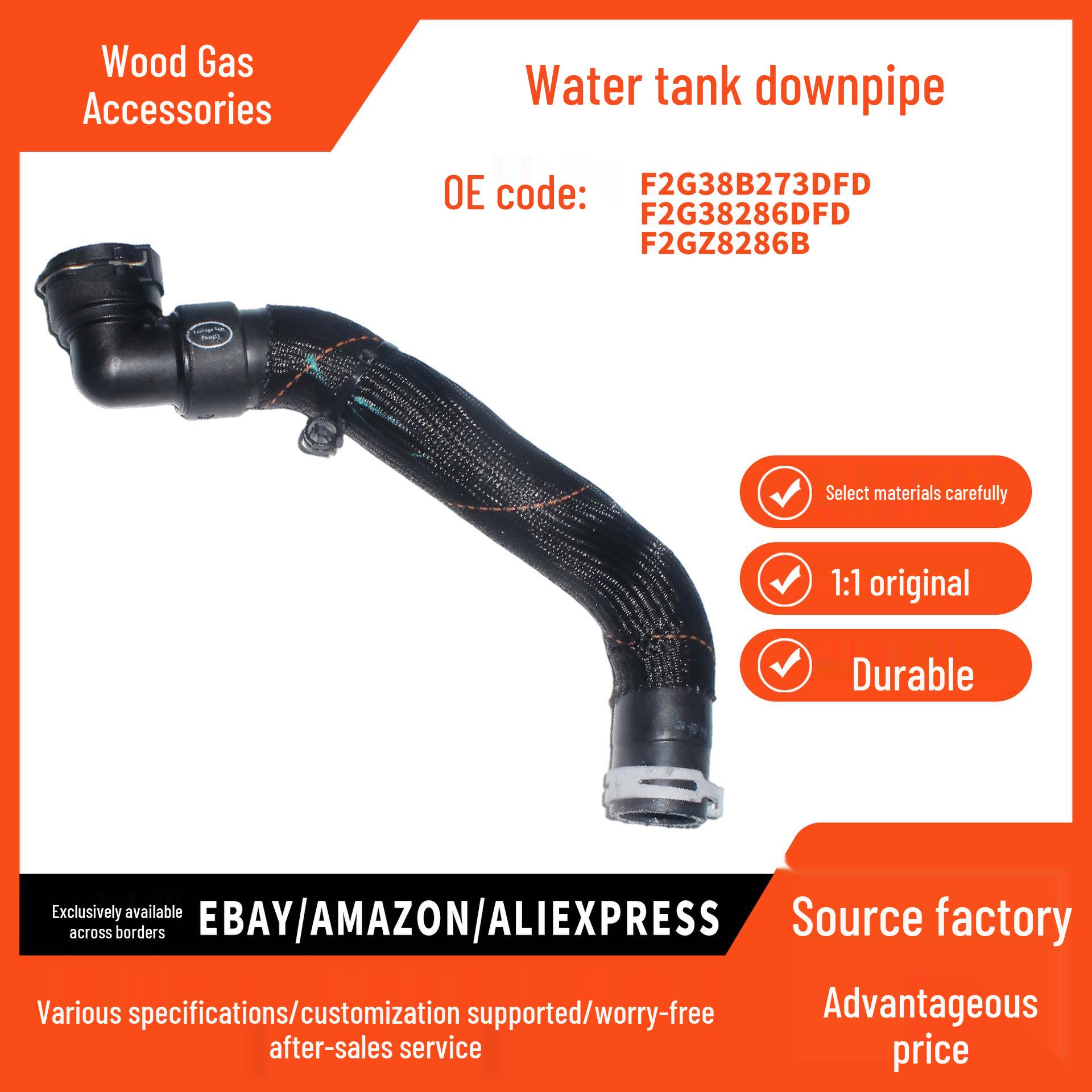 

Engine Auxiliary Water Pump Hose for 2015 Ford Edge 2.7T Radiator Lower Water Pipe pokess