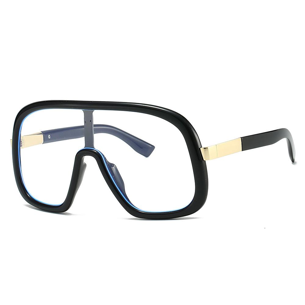 Y2K Vintage Oversized Sunglasses for Women Men Punk Big Frame Luxury Designer Shades UV400 Protection