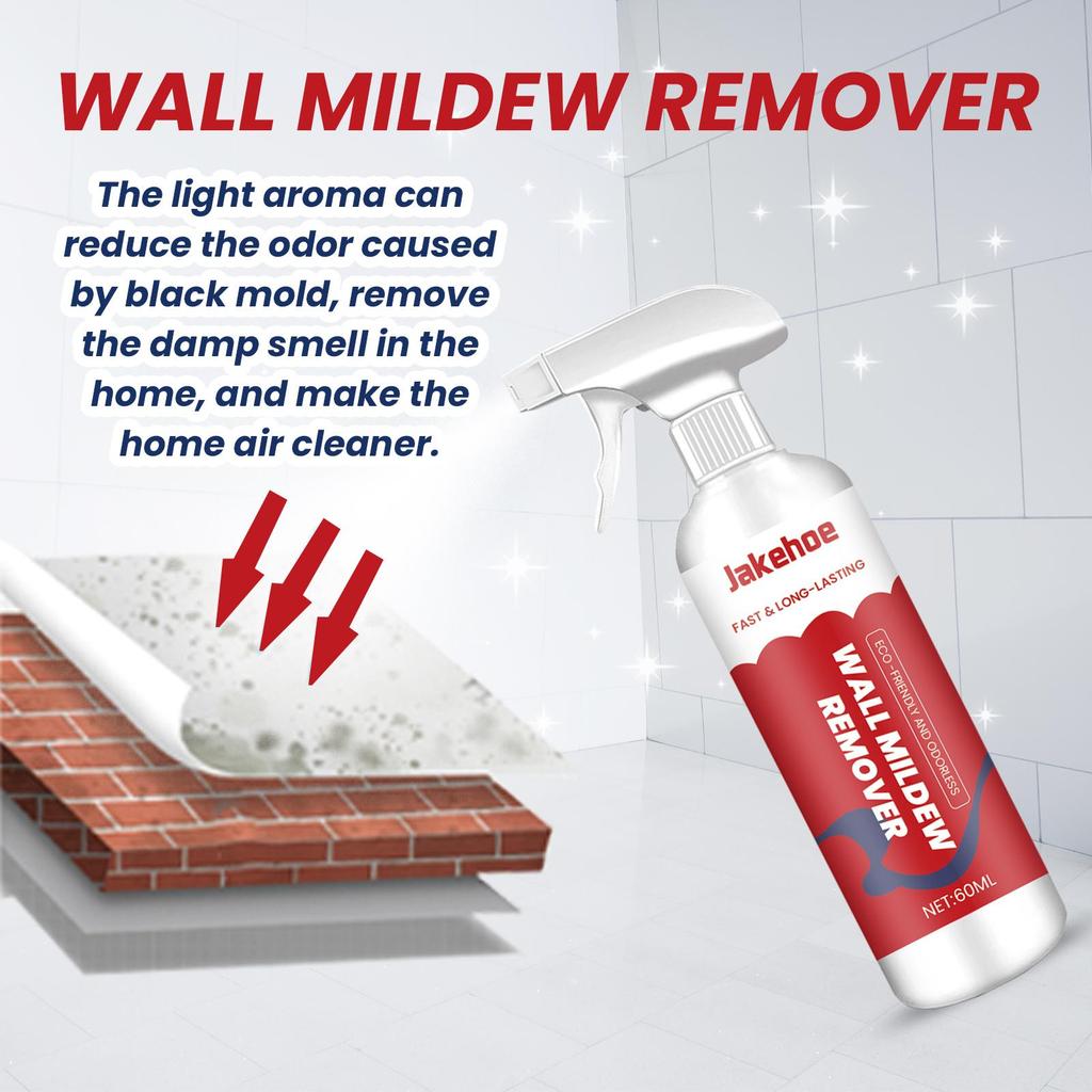 60ml Wall mold remover bathroom tile floor mold removal wall wall cleaning stains mold remover